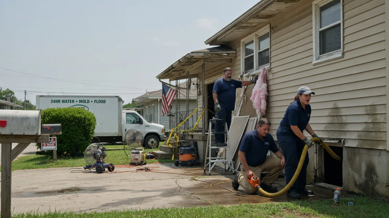 Water Damage Repair in Benwood, WV near me